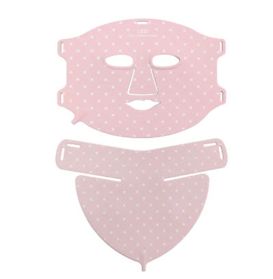 Color Glow LED Silicone Face & Neck Mask