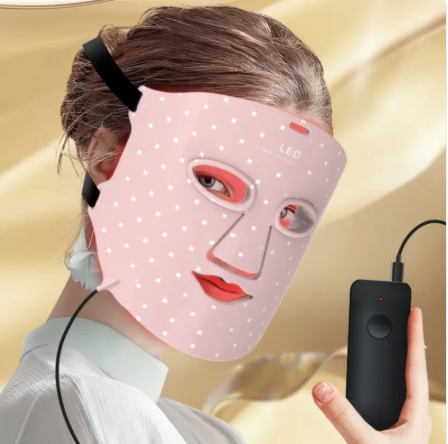 Color Glow LED Silicone Face & Neck Mask
